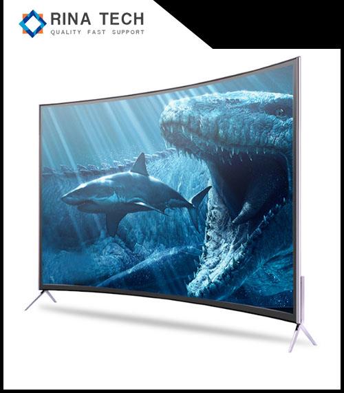 55-tommers 4K Curve TV